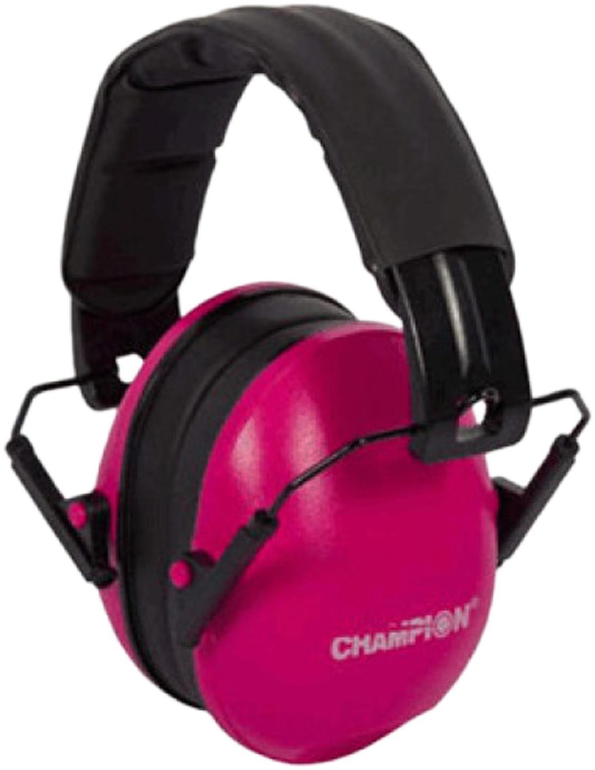 Champion Traps and Targets Pink Slim Passive Hearing Protection Ear Muffs
