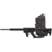 Just Right Carbine Gen3 Safe Takedown Rifle 9mm Luger 10rd Glock Style Magazine 17" Barrel Black 17in Thordsen Stock w/Slingpack