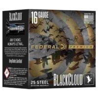 Federal Black Cloud Waterfowl Shotshells 16ga 2-3/4" 7/8oz 1450fps #2 25/ct