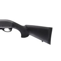 Hogue Shotgun Stock for Remington 870 12 Gauge OverMolded Shotgun Stock - 12" L.O.P. Black