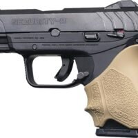 Hogue HandAll Beavertail Grip Sleeve Ruger Security 9 Compact - FDE