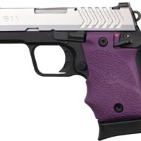 Hogue Ambi Safety Rubber Grip for Springfield Armory 911 9mm- Purple