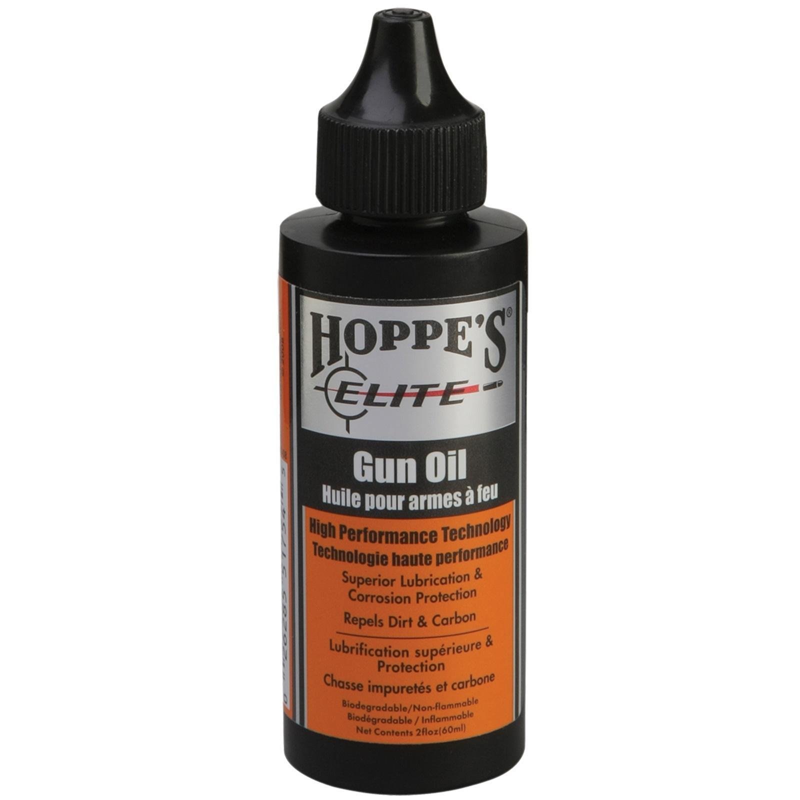 Hoppe's Elite Gun Oil - 2 oz Squeeze Bottle