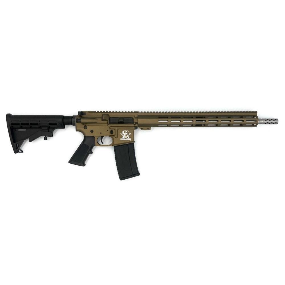 GLFA 223 Wylde Rifle .223 Wylde 10rd Magazine 16" Barrel Bronze Cerakote CA Compliant