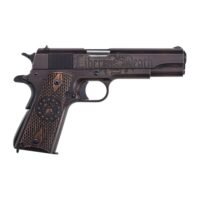 Kahr Arms Liberty Special Edition 1911 Handgun .45 Cal 7rd Magazine 5" Barrel Engraved Wood Grip