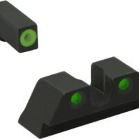 Meprolight ML41230 Hyper-Bright Green Ring Front/Green Rear Sights for Kimber 1911 Suppressed Models