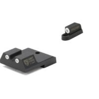 Perfect Dot NS Set w/White Front + U White Rear for CZ-USA P-07 & P-09