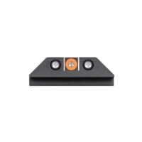 Night Fision Tritium Night Sight Set Orange Front Black Back for Glock