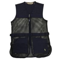 Bob Allen Full Mesh Dual Pad Shooting Vest Navy Blue L