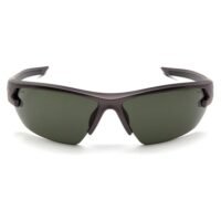 Pyramex Venture Gear Semtex 2.0 Shooting Glasses Gun Metal Frame with Forest Grey Anti-Fog Lens