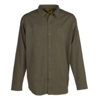 Browning Lightweight Button Down Long Sleeve Shirt Green M