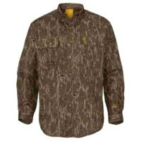 Browning Wasatch-CB Shirt Button-Front 2 Pocket Mossy Bottomland M