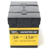 Speer Jacketed Handgun Bullets .38/.357 Mag .357" 158 gr UCHP 450/ct
