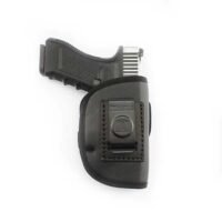 Tagua Leather Ecoleather Weightless 4 in 1 Open Top Holster for Most 9mm Luger/.40/.45 Black RH