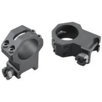 Weaver 4-Hole Tactical Picatinny Aluminum Scope Rings 1" XX-High Matte