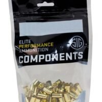 Sig Sauer Unprimed Handgun Brass Cartridge Cases 10mm Auto 100/ct