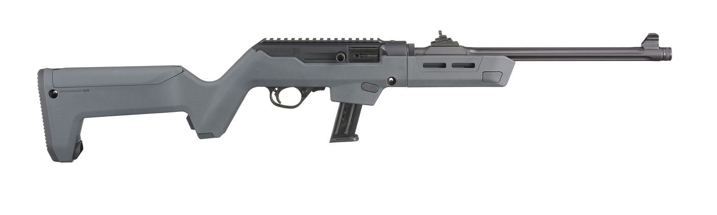 RUGER PCC BACKPACKER 9MM GRY TB 10+1