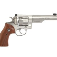 RUGER GP100 357MAG SS 5" HALF LUG