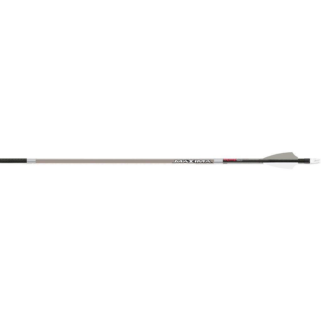 Carbon Express Maxima Red 5mm Stone Gray Arrows 350 6 pk.