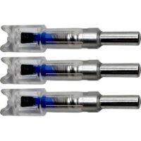 Flex Fletch LIT Lighted Crossbow Nocks .300 Blue 3 pk.