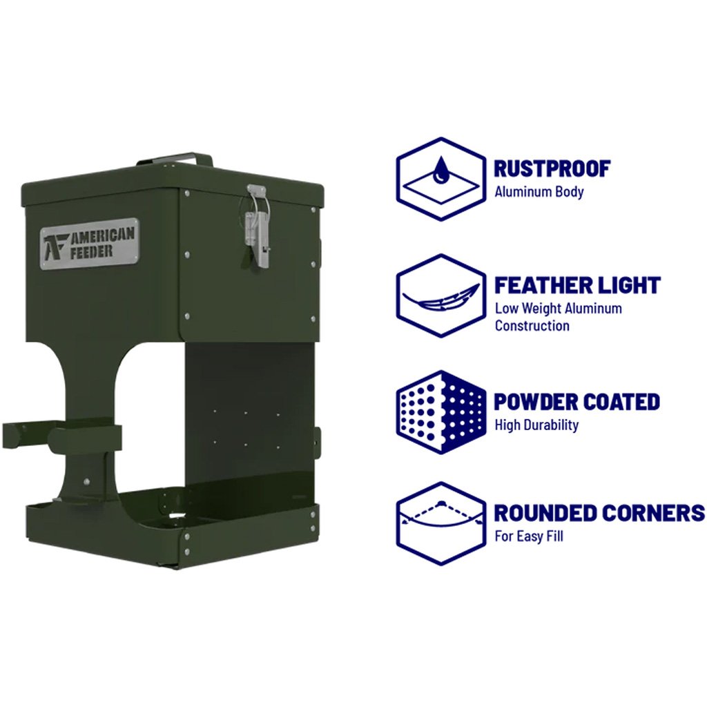 American Block Feeder Green - Image 3