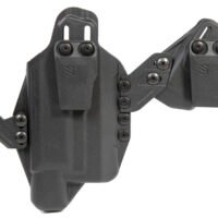 Blackhawk 416702BK Stache IWB Size 02 Black Polymer Belt Clip Compatible w/Glock 19/23/32/45 Belt 1.50" Wide Ambidextrous