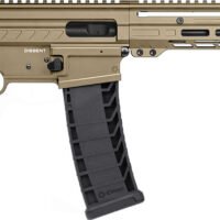 CMMG 94AC80FCT Dissent BR4 *CA Compliant 9mm Luger 10+1 16.10" Black Nitride Threaded Barrel, Coyote Tan Cerakote Picatinny Rail Aluminum Receiver, Magpul SGA Black Polymer Stock