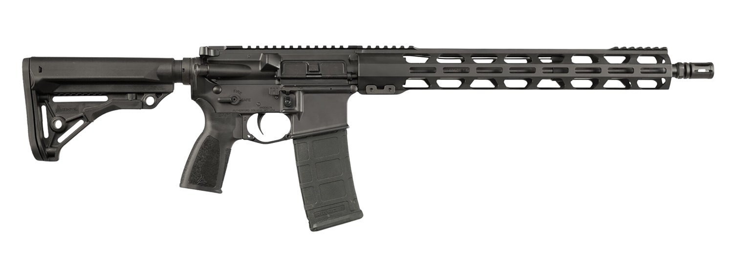 ZRO Delta 223WYZU0007 ZULU2 223 Wylde 30+1 16" Black Nitride Barrel, Black Cerakote Aluminum Receiver w/Picatinny Rail, M-LOK Handguard, Adjustable Thril Black Polymer Stock, Black A2 Grip