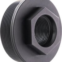 CMMG 11DB016 Zeroed HUB Mount Fits 5/8"x24 Stainless Steel Black