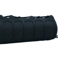 Cole-tac HG101 SD Handguard Wrap No Slots Black Squadron 6.5" Long