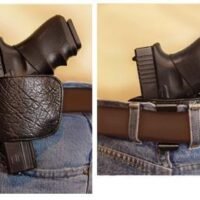 PeaceKeeper Belt Slide Holster Medium/Large Black