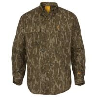 Browning Wasatch-CB Shirt Button-Front 2 Pocket Mossy Bottomland XL