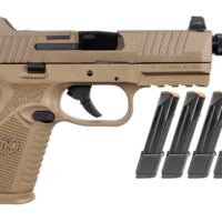 FN 509 M TACTICAL BUNDLE FDE 9MM 4.5" 1-15RD 4-24RD MAGS