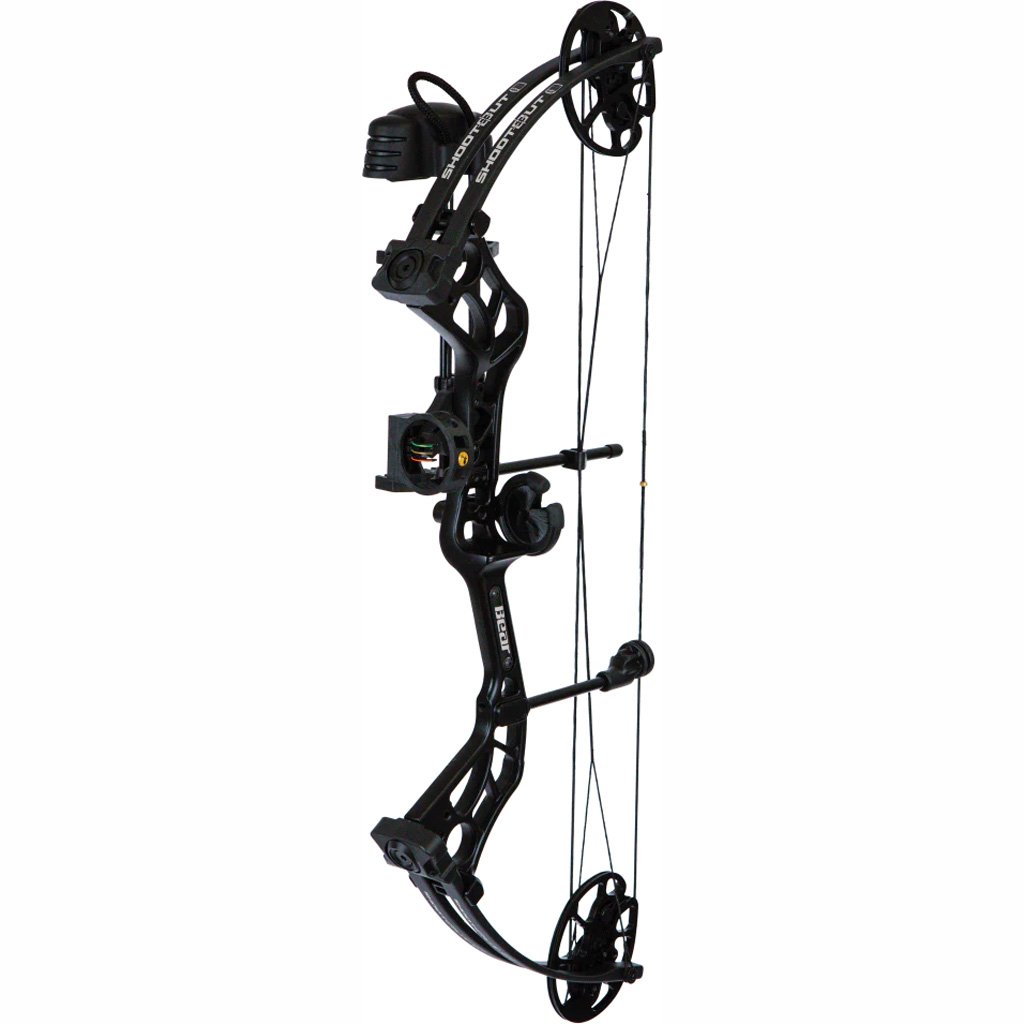 Bear Shootout RTH Bow Package Black 50 lbs. RH