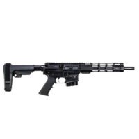 Alexander Arms PHI65ST Highlander  6.5 Grendel 10+1 11" Black Fluted Threaded Barrel, Black Anodized Picatinny Rail Receiver, Polymer SBA Tactical Brace, Black A2 Grip