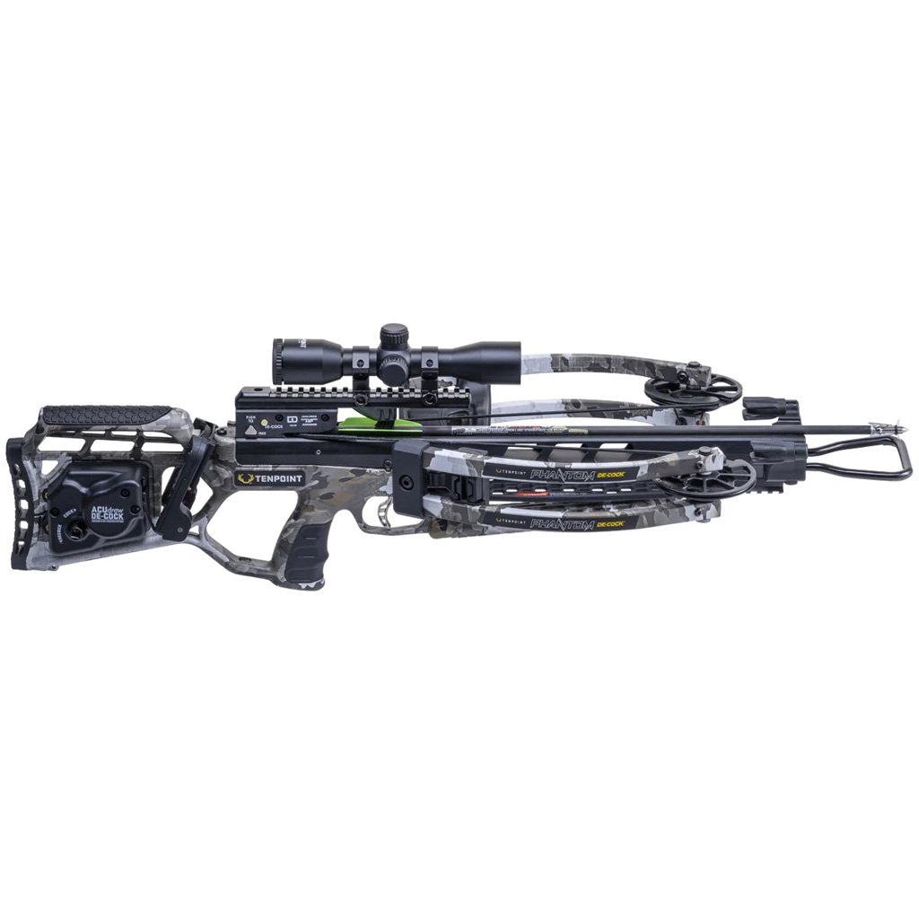 TenPoint Phantom Decock Crossbow Package ACUdraw De-Cock ProView 400 Scope Vektra Camo - Image 3