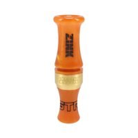 Zink Green Top Rocker Duck Mouth Call Orange Marbleade