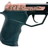 22 TUC .22LR 2.5" Engrvd C Blossom RGold/Blk 9-rd