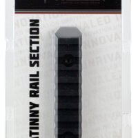 Seekins Precision 0010560081 M-LOK Rail Section 9 Slots  Black Anodized