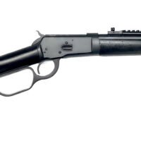 Taylors & Company 220093 1892 Alaskan Take-Down 44 Rem Mag Caliber with 7+1 Capacity, 16" Barrel, Matte Black Metal Finish & SoftTouch Black Synthetic Stock Right Hand (Full Size)