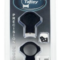 Talley 940707 Scope Mount/Ring Combo  Black Anodized 1" Tube Ruger 10/22 Medium Rings