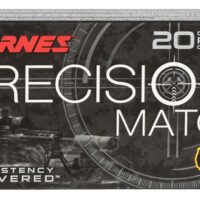 Barnes Bullets 30814 Precision Match 6mmCreedmoor 112gr Open Tip Match Boat Tail 20 Per Box/10 Case