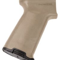 Magpul MAG537-FDE MOE+ Grip Flat Dark Earth Polymer with OverMolded Rubber for AK-47, AK-74