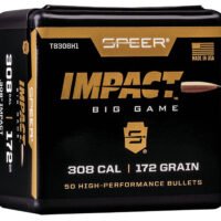 Speer TB308H1 Impact  30Cal 172gr Speer Impact 50 Per Box/5 Case