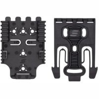 Safariland Quick2 Locking System Kit Fork & Receiver Black