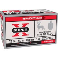Winchester Super X Low Recoil Rifled Slugs 12 ga. 2 3/4 in. 1 oz. 15 rd.