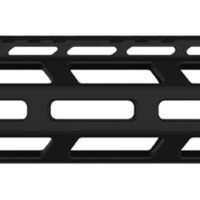 Rise Armament RA905100BLK RA-905 Handguard 10" 6061-T6 Aluminum Black Anodized with M-LOK & Picatinny Rail for AR-15