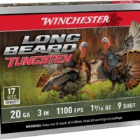 WINCHESTER 20 GA 3" #9 LONG BEARD TS17 1-9/16 OZ 5RD/BX 10BX/CS