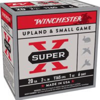 Winchester Ammo XU20H6 Super X Heavy Game Load 20Gauge 2.75" 1oz 6Shot 25 Per Box/10 Case