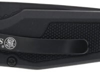 S&W KNIFE S.W.A.T SPRING ASST - 3" BLACK/BLACK LINER LOCK